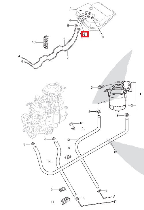 Fuel Tank Hose