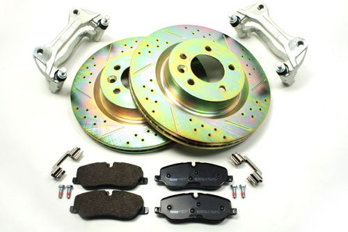 Brake Kit (Ferodo Brake Pads And Terrafirma Drilled And Slotted Discs)