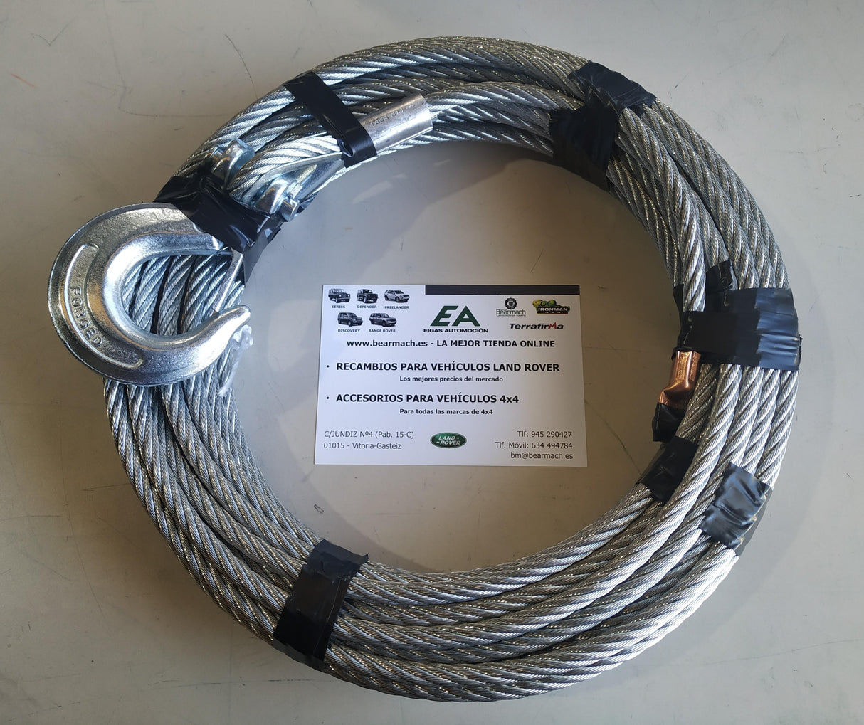 Iron Rope With Hook 10mm x 20mt