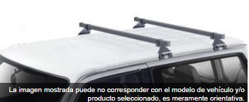 2 Set Roof Bars - 35x35 SF160 + Kit 4 Mounting Brackets V22