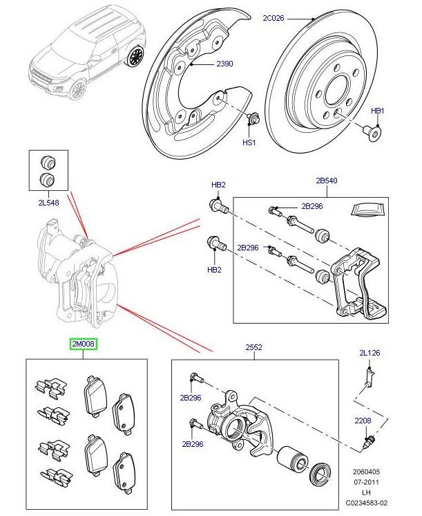 Brake Pads Rear