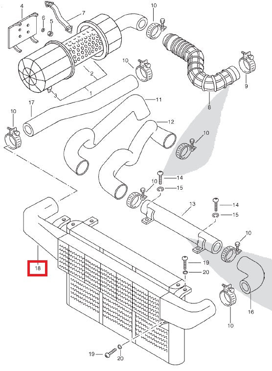 Radiator and Intercooler