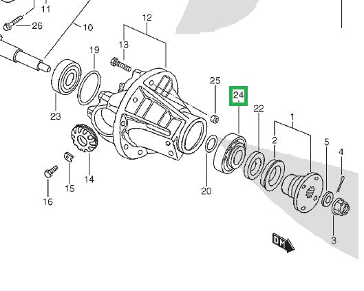 Rear Diff Bearing