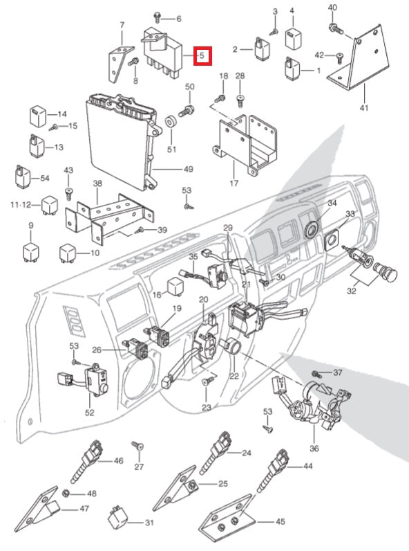 Thermo starter control unit