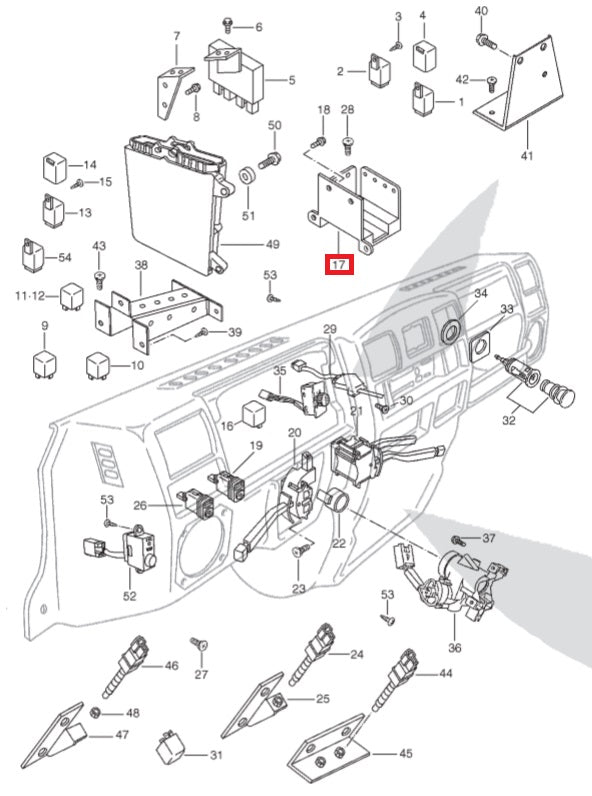 Fuse Box Support Set