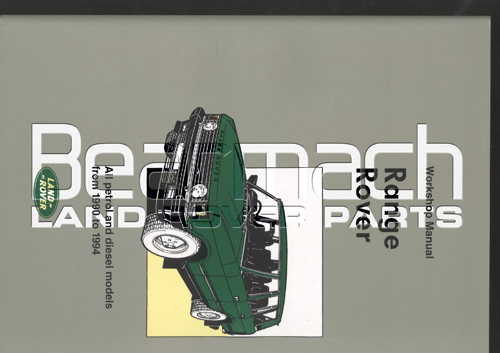 R/Rover 90-94 W/Shop Manual