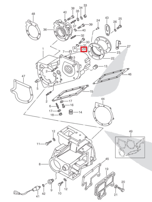 Retaining plate