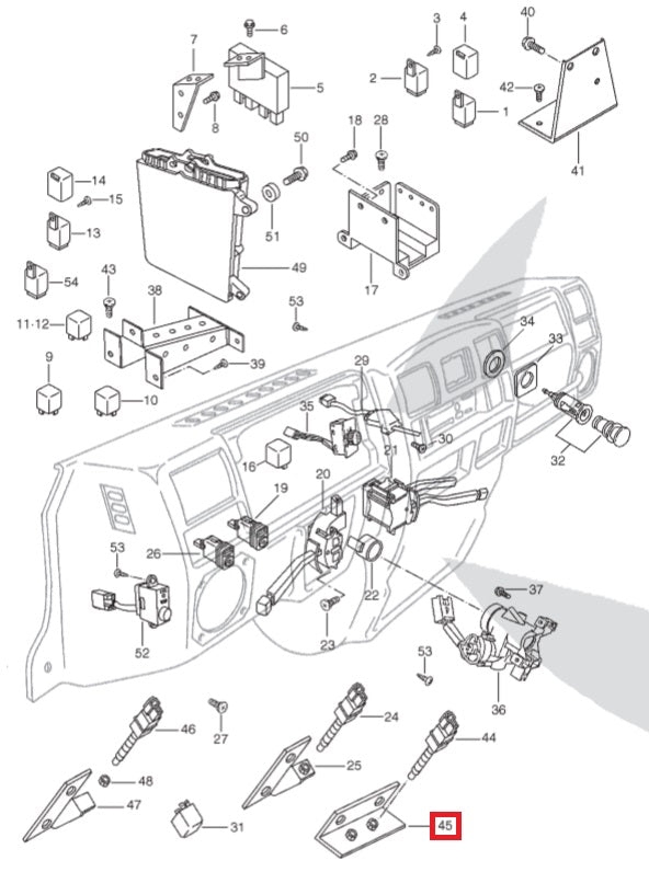 Stop Switch Support Set