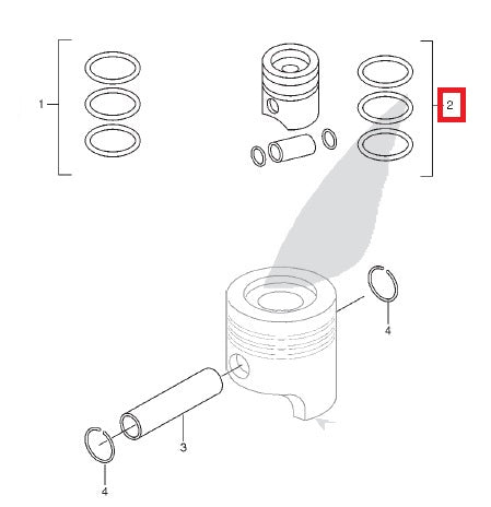 Piston Assembly Std - Type 2