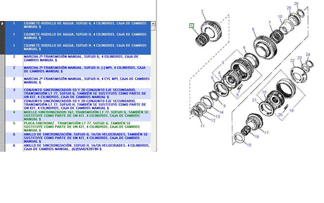 Needle Bearing Mainshaft