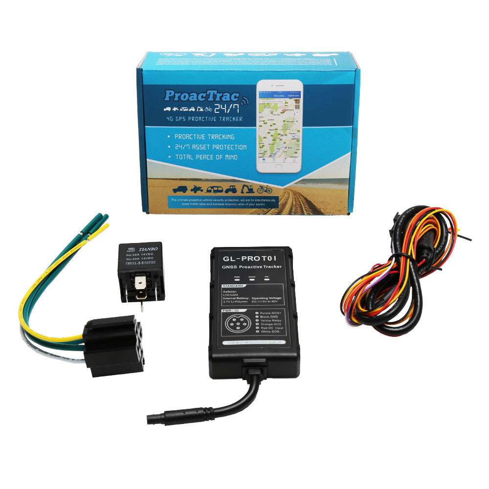 GPS Proactrac Tracker Hard Wired (Subscription Required)