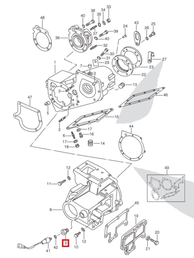 4x4 Switch Nut