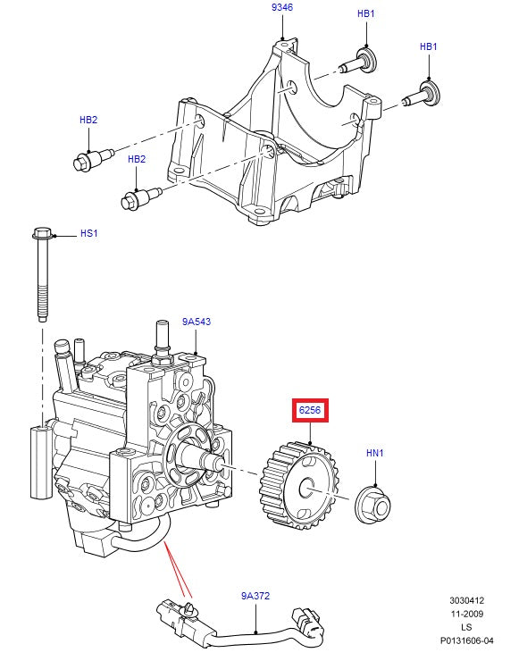 Injection Pump Sprocket