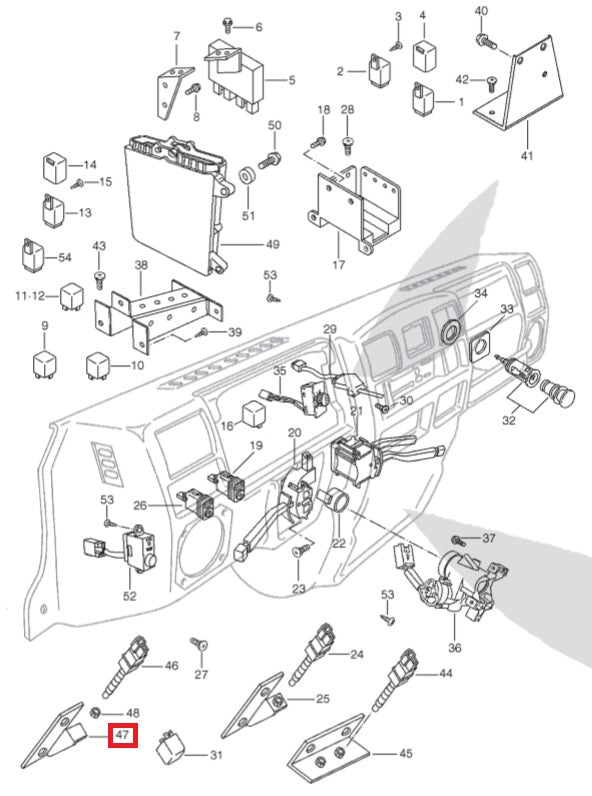 Clutch Switch Support