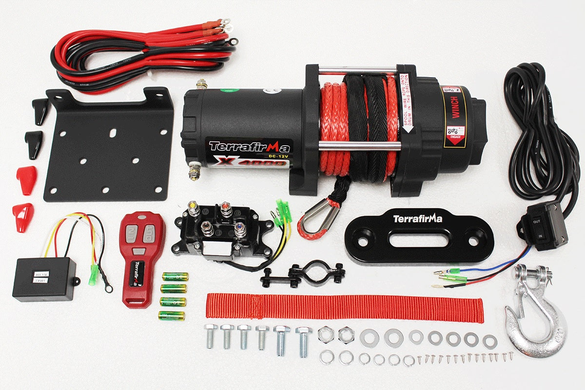 TERRAFIRMA X4000 4000lb 12V WINCH