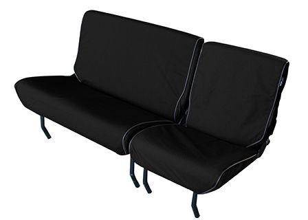 Protective covers 2nd row - 60/40 - Color Black