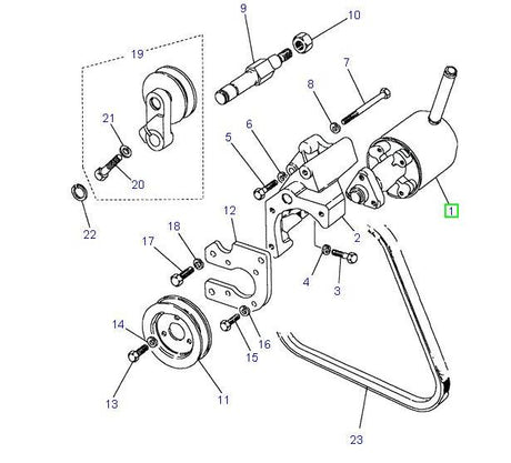 Power Steering Pump Assembly