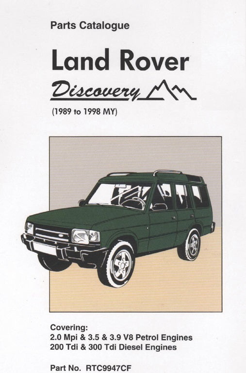 Parts Catalogue / Discovery 1989-1998