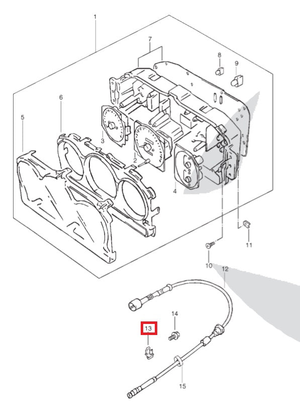 Cable Clip - Pack 10 Units