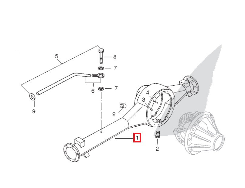 Carter Front Axle Set