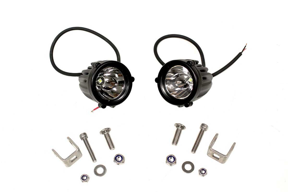 Terrafirma pair of 10w 800lm spot led lights - led