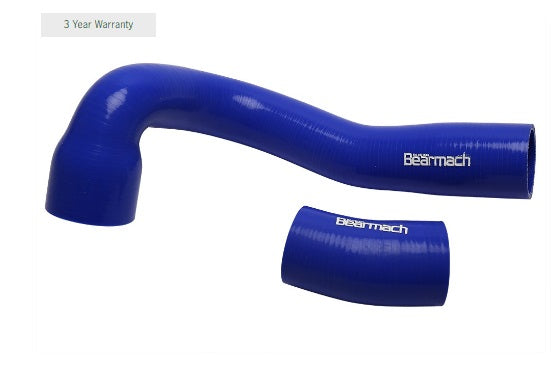 Silicone turbo hose kit in blue suitable for freelander 2 2.2l td4 vehicles (2 hose kit)