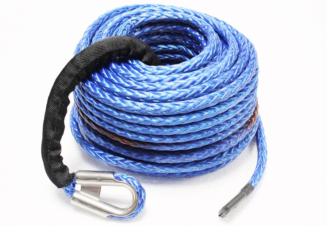 BLUE 27m 10mm synthetic winch rope for M12.5S and A12000 winches