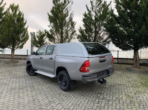 Hard Top No Windows, Rear Only Double Cab - Painted