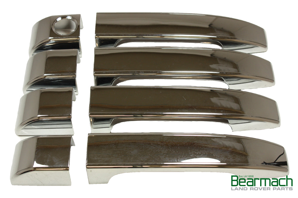 Door Handle Set Chrome