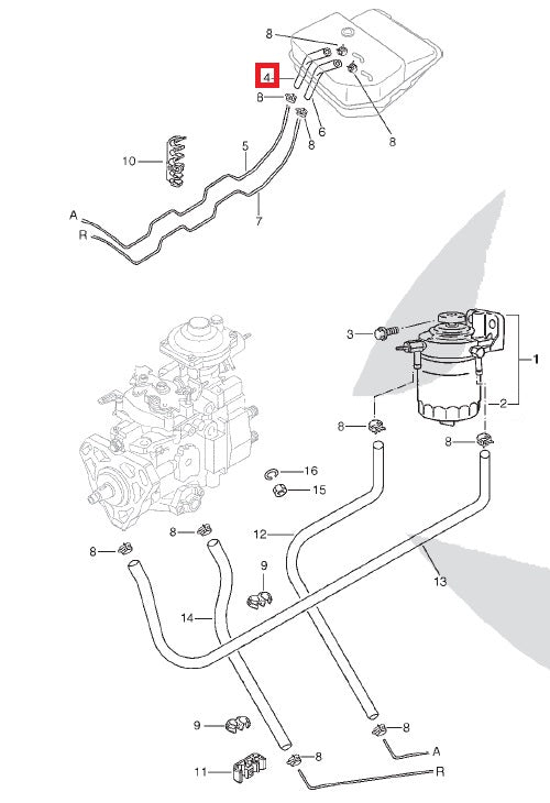 Fuel Tank Hose