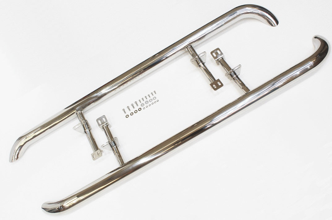 Side Steps - Stainless Steel - Pair