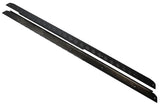 Side Sills Protector in 3mm - Black - Hardtop 110 3-door model only - Pair