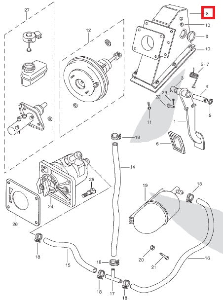 Brake Pedal Holder