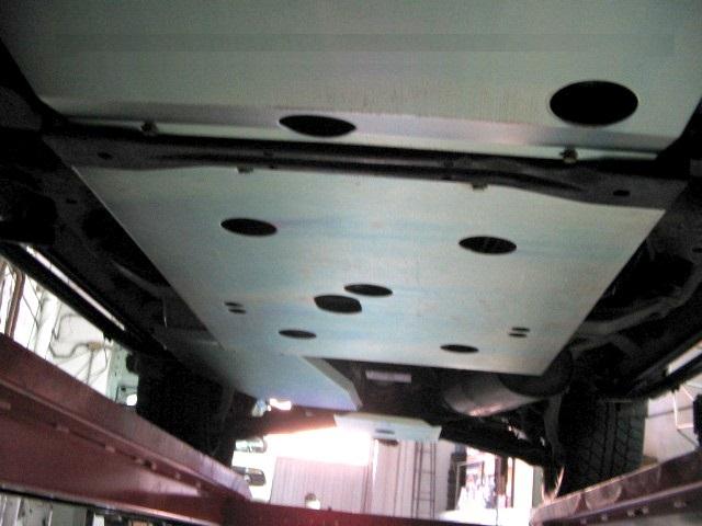 Transfer and Gearbox Under Protection - Steel 3mm