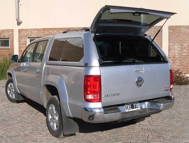 Fiberglass ALPHA canopy with windows (double cab)