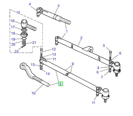 Drag Link Tube