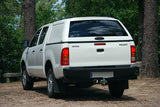 Fiberglass ALPHA canopy without windows (double cab)