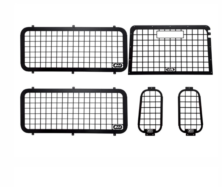 Exterior Window Grille Kit (Set of 5) - Vehicles with 3rd Brake Light