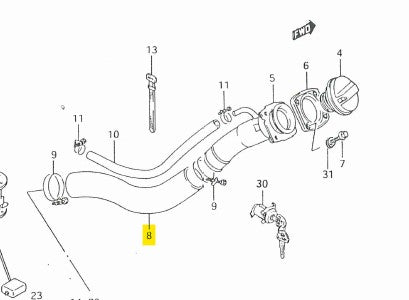 Fuel Tank Hose