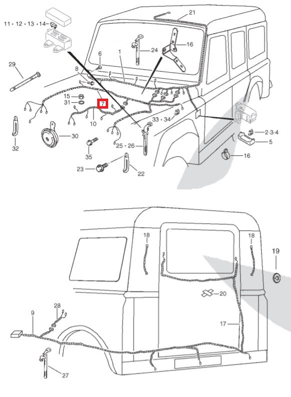 Main Wiring Set