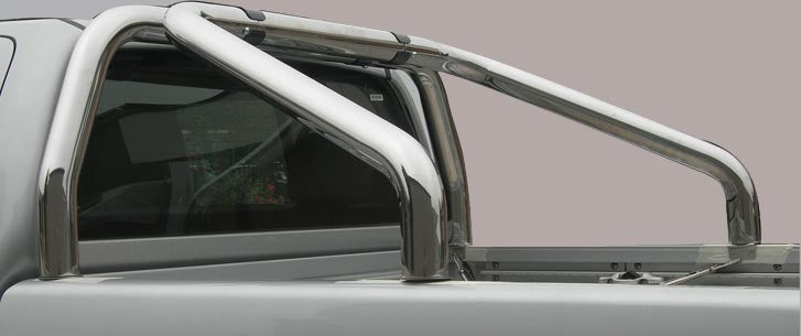 Roll Bar on Tonneau Inox (2 pipes version)