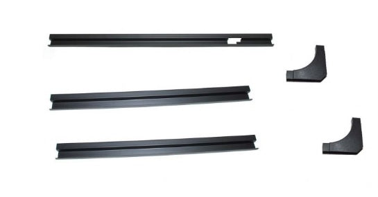 Defender window channel kit - rear left hand