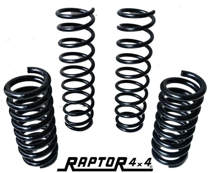 Kit 4 Front and Rear Springs +4cm