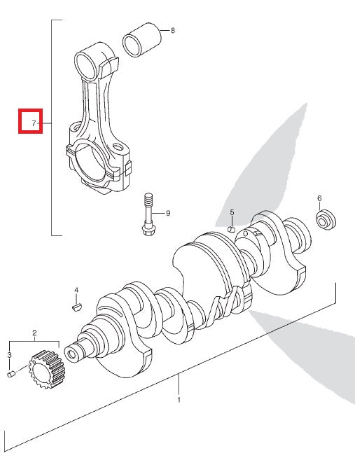 Conrod Assy