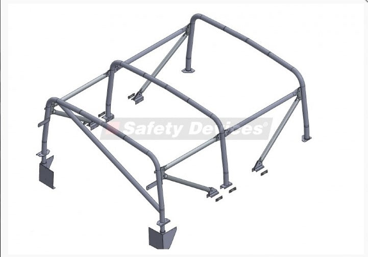 Roll Cage Defender 110 300Tdi Soft Top 2-door (1994-1997)