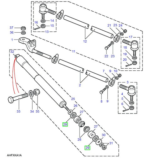 WASHER - Steering Damper