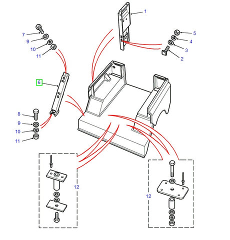 Bracket - seat belt