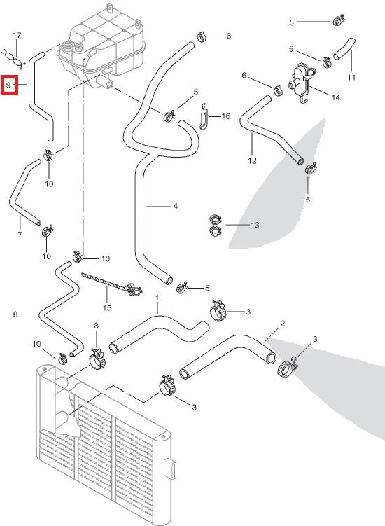 Drain Hose to Atmosphere