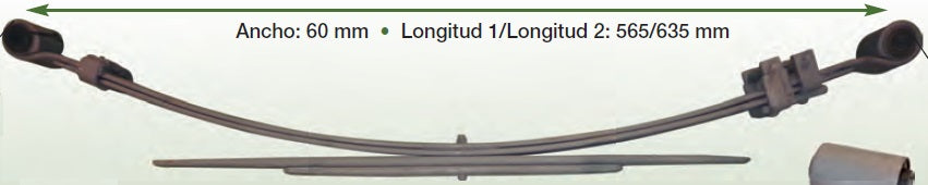 Rear Leaf Spring - Medium Load