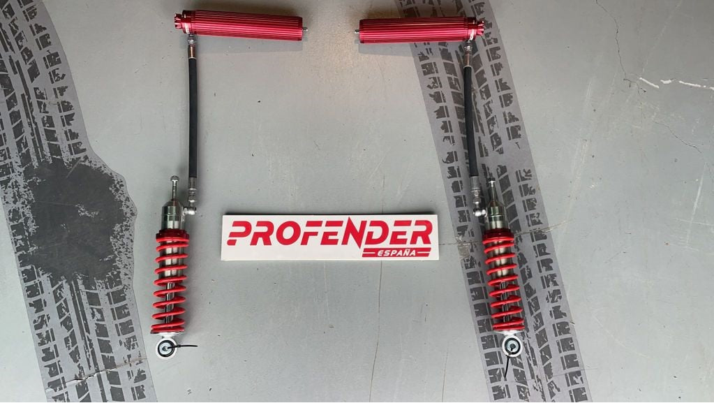 Shock Absorber Springs PRO MERCEDES ML W163 with Bottle